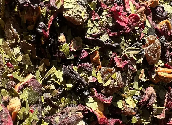 Tè mate ibisco e frutta rossa